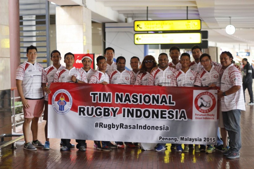 Indonesian Rugby Team at Penang 10s Persatuan Rugby Union Indonesia
