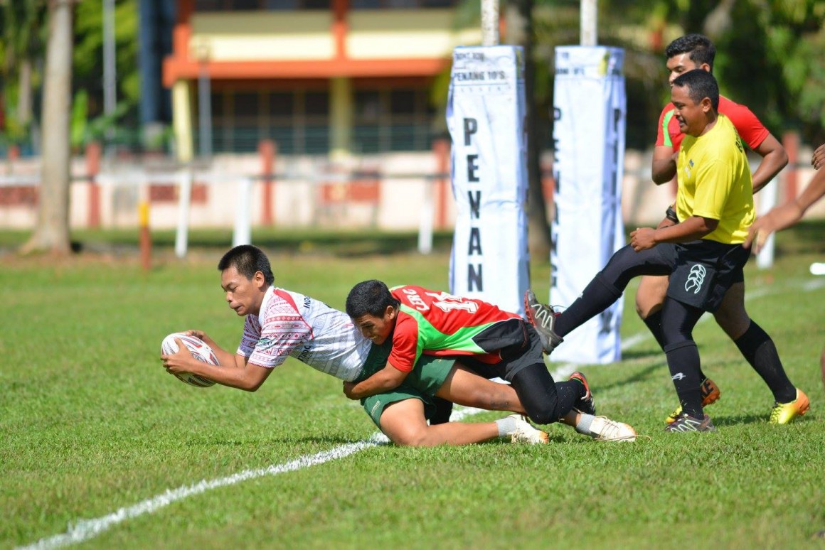 Tim Rugby Indonesia di Penang 10s