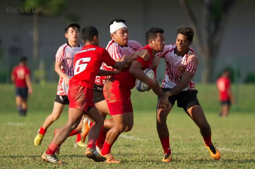 Indonesian National Rugby Team at SEA 7s Singapore