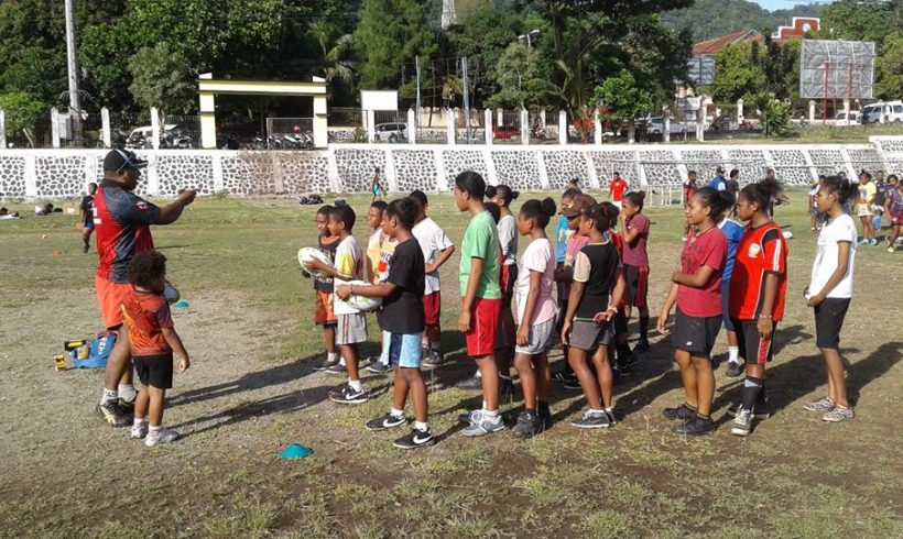 Hollandia Papua Rugby Menyelenggarakan Sesi Get Into Rugby