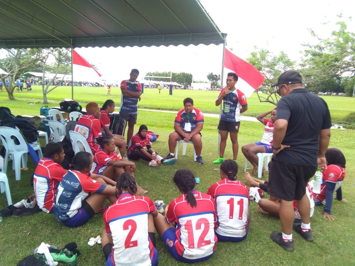 Indonesian Women’s Rugby 7s Team At The Asia Rugby Women 7s Trophy In ...