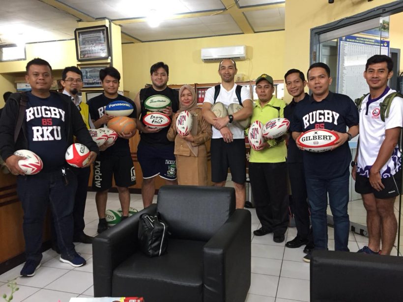 Ryutsu Keizai University Rugby berkunjung kembali ke Indonesia