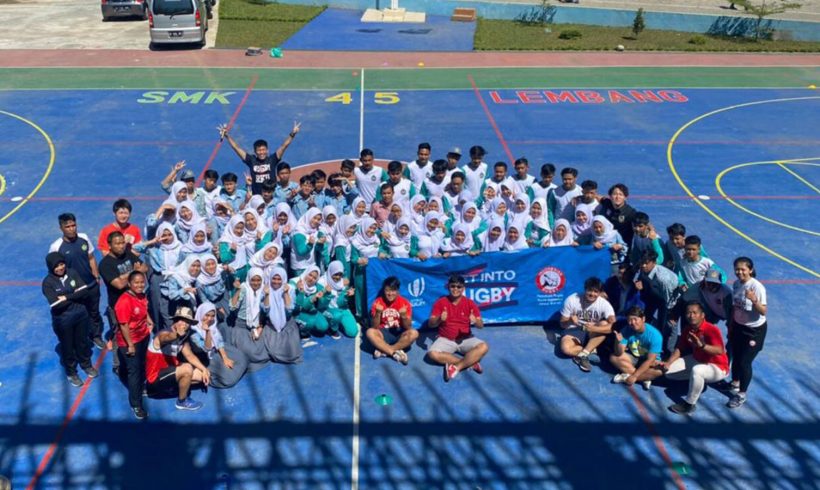 PRUI Jawa Barat Memperkenalkan Rugby ke 482 Anak dalam waktu 5 Hari