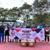 Rugby Masuk Sekolah di Kalimantan Timur